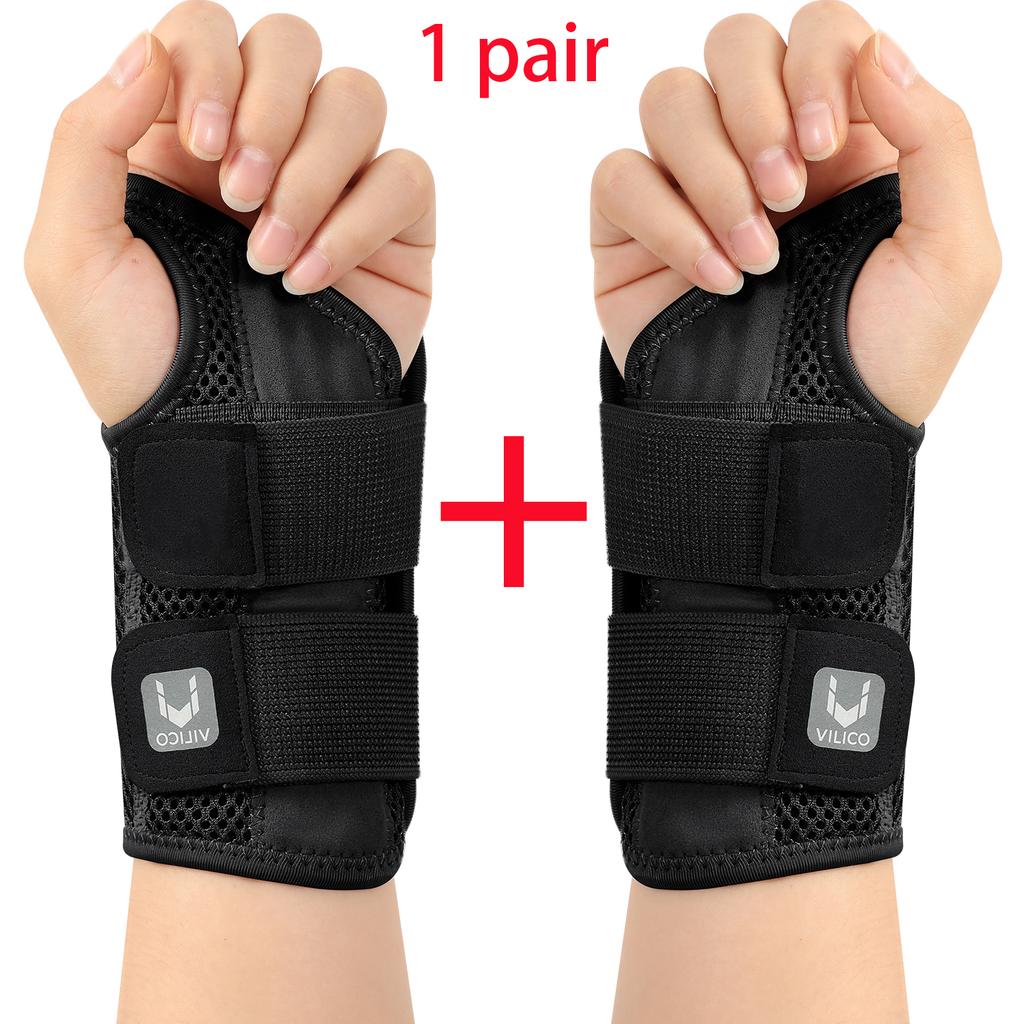 Adjustable Double Compression Wrist Guard Breathable Mesh Wrist Brace for Wrist Joint Pain Tendonitis 1