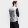 FILA Vests Men's Rosemary Gray Stand Collar Moderate Urban Techwear