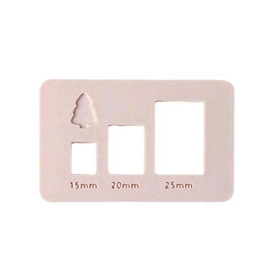 1/3Pcs Christmas Tree Mold Holiday-Themed Design Small Tree Mold Earrings Pendants Mold