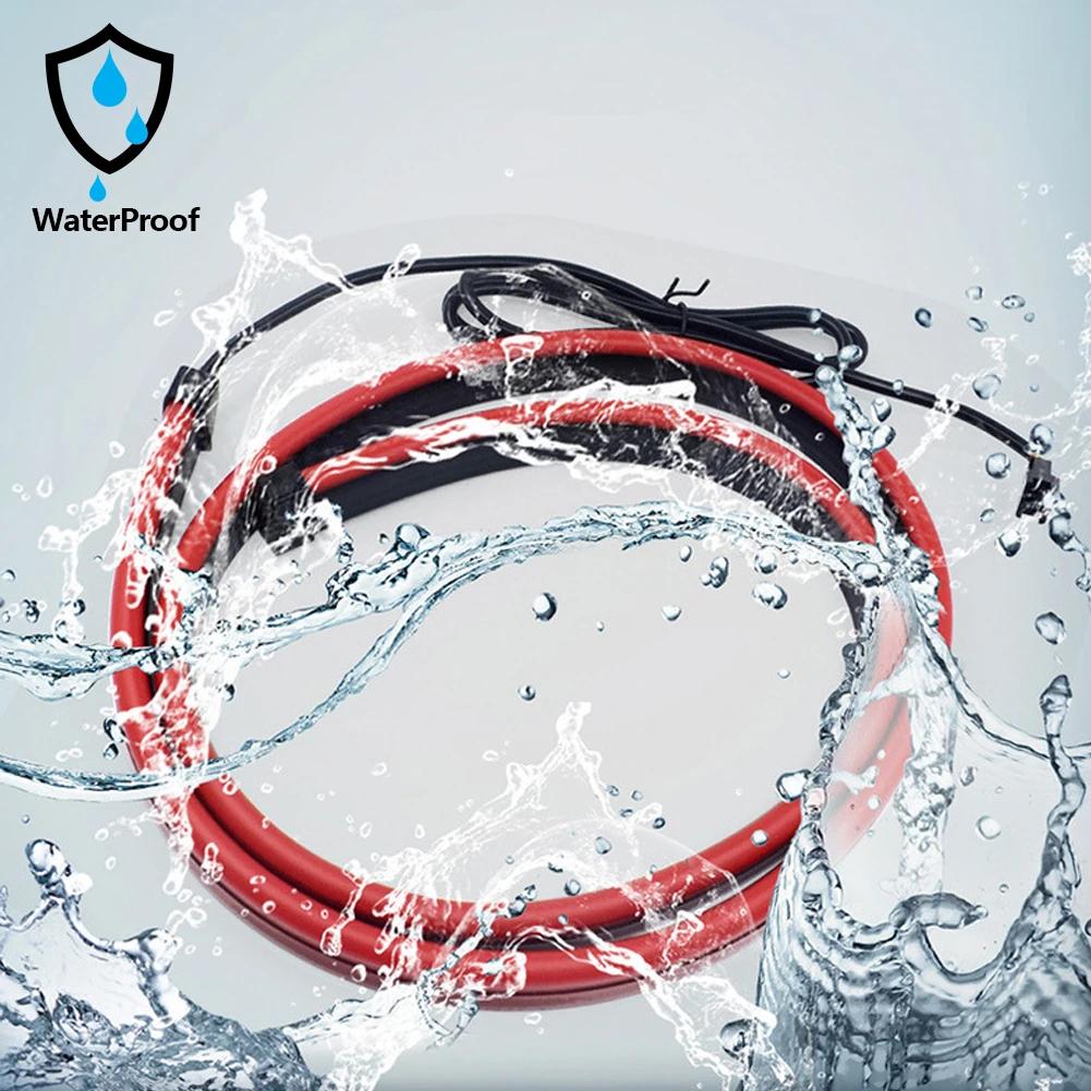 100/90cm Car Styling CarRear Additional Stop LED Lights With Turn Signal Running Light Unverisal Auto Brake Flexible Strips