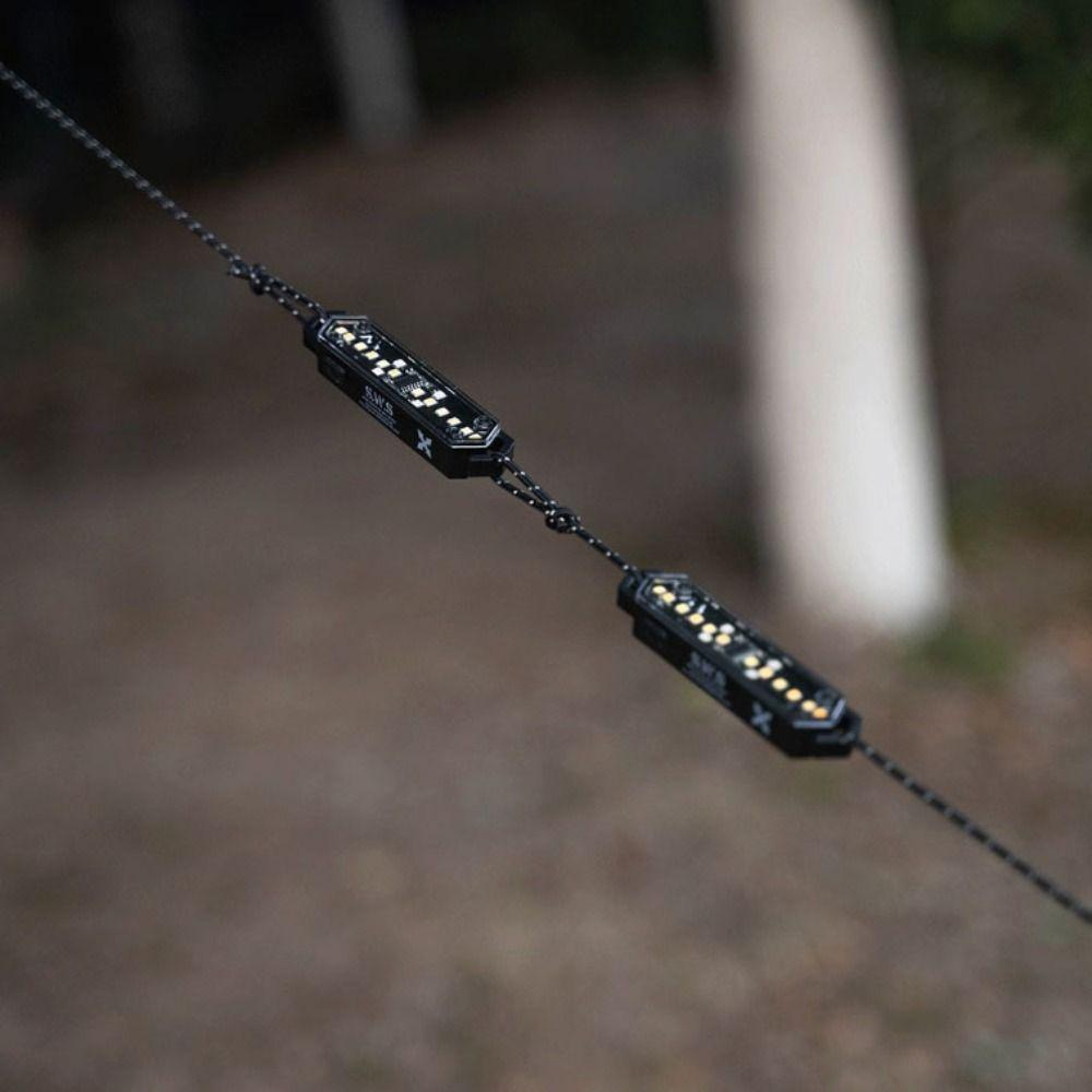 Adjustment Wind Rope Warning Light Magnetic Camping Wind Rope Lights  Camping Equipment