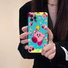Anime K-Kirby Lovely Phone Case For Iphone 16 15 17 13 14 12 11 Pro Max Plus Black Shell Cover Case
