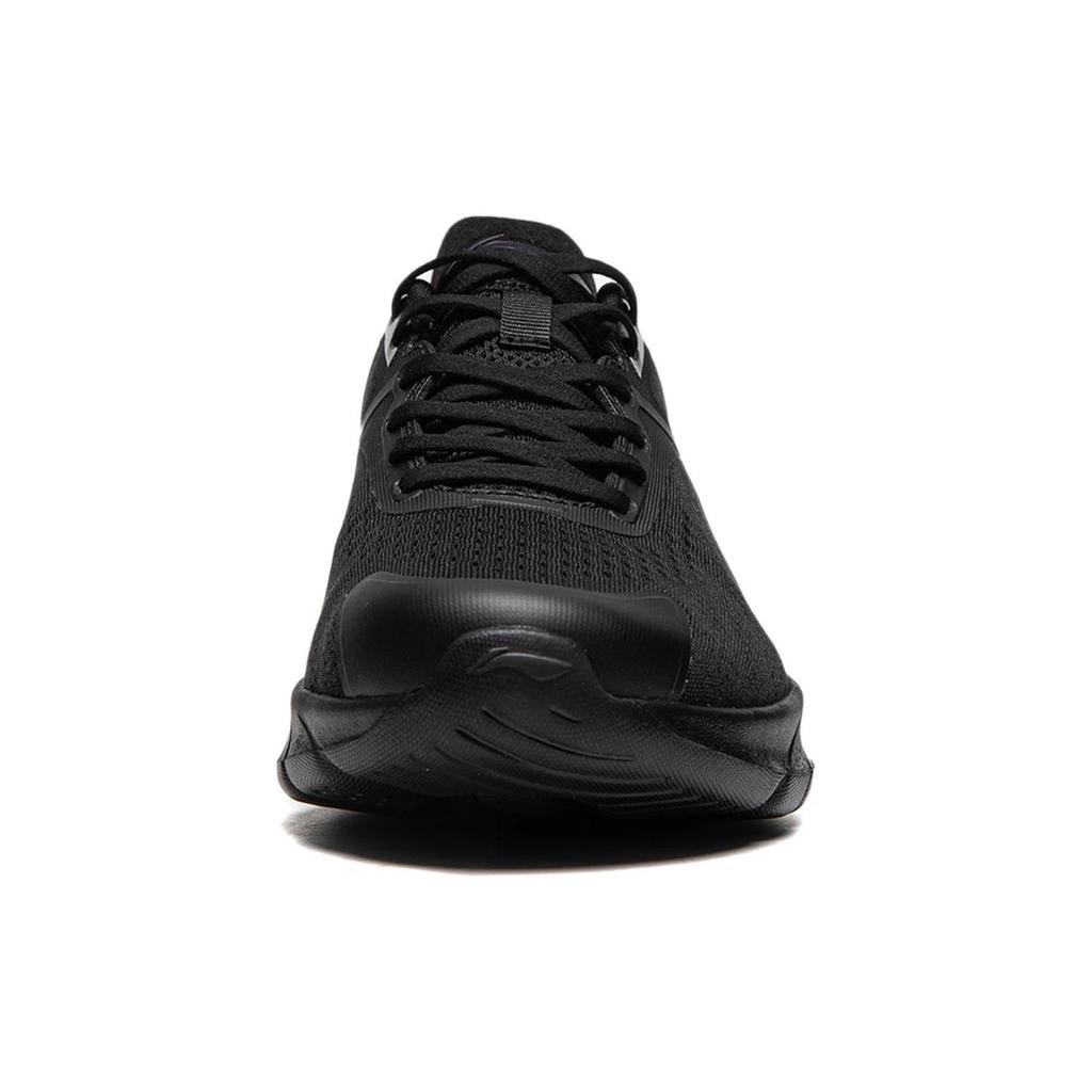 Li Ning Easy Flex V2 Soft Resilient Shock Absorbing Durable Breathable Low Top Running Shoes Women Running Shoes Black ARSU006-4