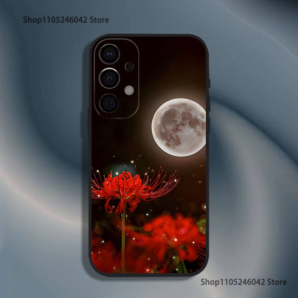 Ghoul Red Spider Lily Tokyo For Samsung Phone Case S25,S24,S21,S22,S23,S30,Ultra,S20,Plus,Fe,Lite,5G Black Cover