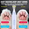 Electric Pet Claw Hair Trimmer with LED Light Support for part trimming Small blade design Sharp blade Silent Hair Clipper Razor
