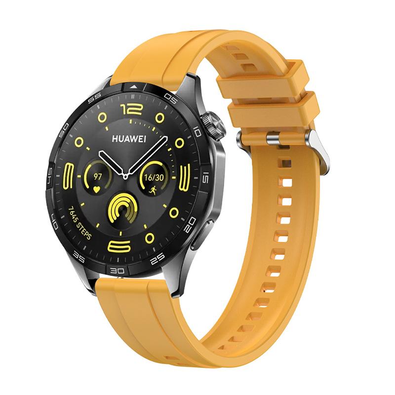 Für Huawei Watch GT 4 41mm/Garmin Venu 3S 18mm Uhrenarmband Silikonband Ersatz