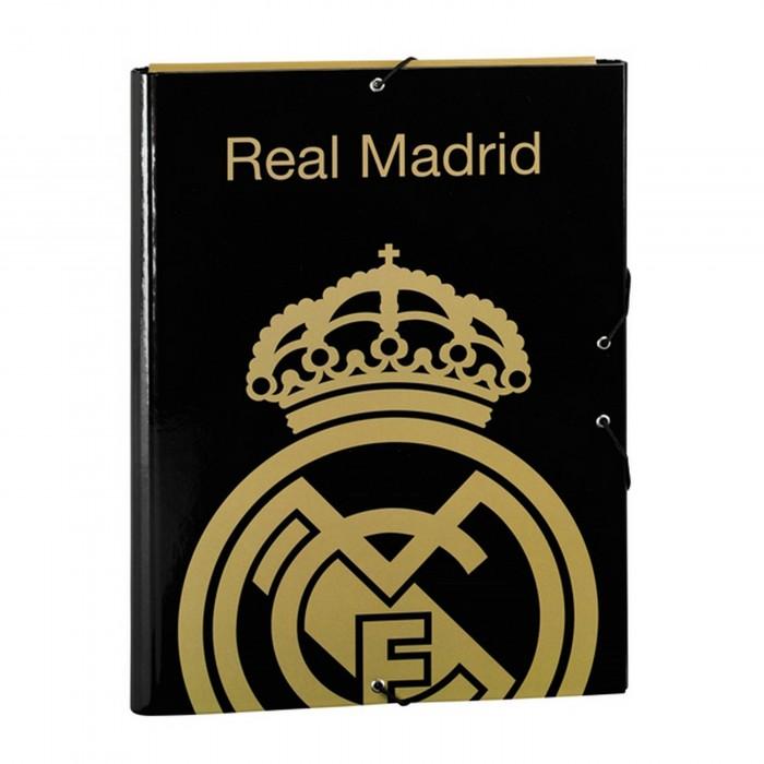 Real Madrid CF Official Football Crest Folio Cardboard Binder
