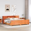 VidaXL Cadre de lit sans matelas cire marron 200x200cm bois pin massif 3323757