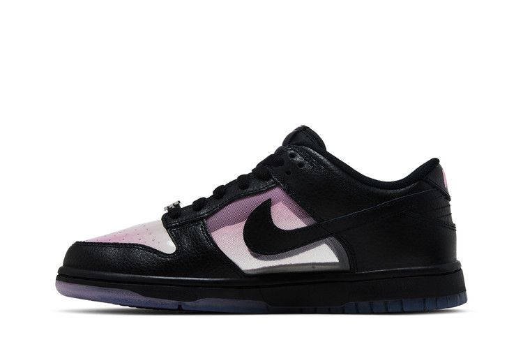 Nike Dunk Low Retro Transparent Black Pink Rise