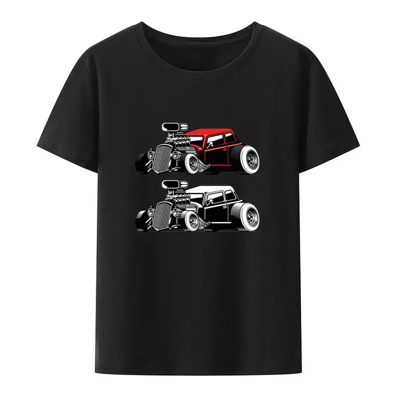 Speed Power Vintage Iron Hotrod Custom 1986 Auto Shop Genuine Equipment Original Classic Real American Iron Casual Print T Shirt