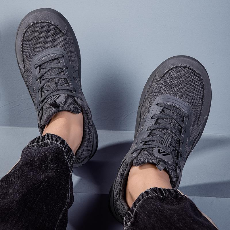 2025 barefoot shoes wide head sports casual men's shoes fitness training shoes breathable non-slip lightweight running shoes