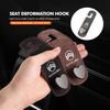Hidden Car Seat Back Hook Wear-Resistant Rear Row Storage Hanger For C5 C1 C2 C6 C4L DS3 DS4 DS5 C-Elysee Grand Berlingo