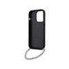 Karl Lagerfeld Saffiano Monogram Chain - Etui Iphone 14 Pro (Czarny)