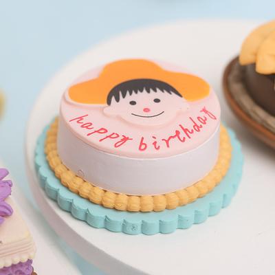 Miniature Toys, Realistic Birthday Cakes, Pretend Play Cake Props, Dollhouse Decorations