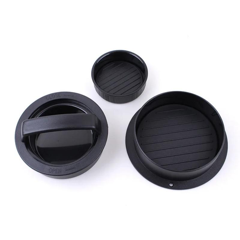 ABS Hamburger Press Meat Pie Press Stuffed Burger Mold Maker with Baking Paper Liners Patty Pastry Tools BBQ Kitchen Accessories