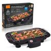 2000W Outdoor BBQ Barbecue Machine Small Portable Electric Baking Plate Household Electric Barbecue Grill