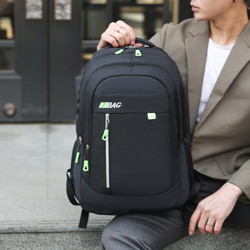 Herren Rucksäcke Großes Fassungsvermögen Nylon Business Computertasche Lässiger Reiserucksack Mode Oberstufenschüler Schultasche