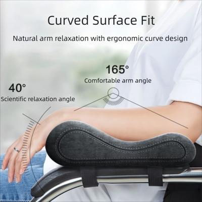 Durable Memory Cotton Chair Armrest Pad Soft Convenient Support Cushion Comfortable Armrest Pad Universal
