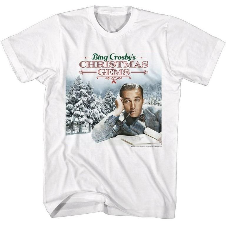 Merry Christmas Bing Crosby Cotton Unisex All Size T-Shirt 24D537 XXXL