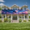 Abstract Curtains Mural Space Art For Kids Bedroom Party Event Children'S Decor