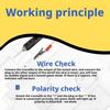 Metal Automobile Voltage Electrical Equipment Index Tester Probe Head Test Needle Test Pen Test Pen Probe Needle 1PC