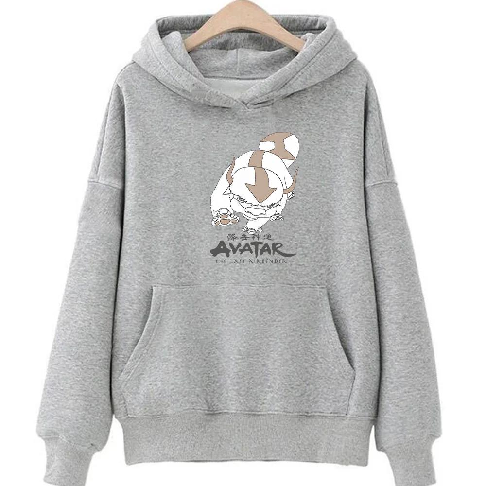 Avatar The Last Airbender Hoodie Comic Graphic Printing Sweatshirt Fleece Soft with Hooded Clothing Fashion Ropa De Mujer Hoody