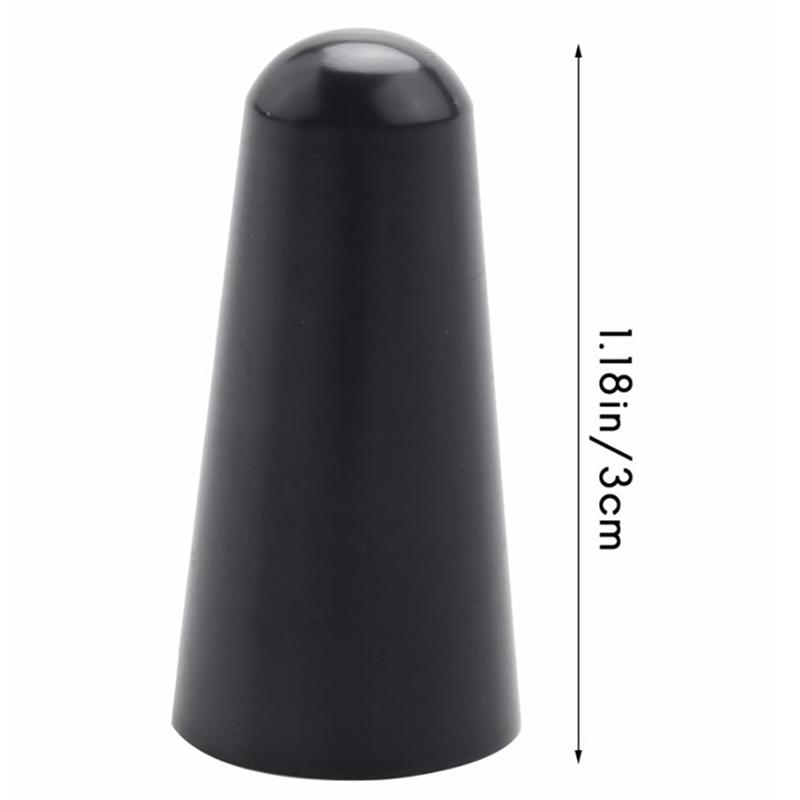 1Pc Black Antenna 3Cm Roof Antenna Short Pole Antenna Car Pole Antenna Short Adapter Radio Foot