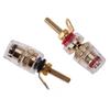 2pcs/set/10pcs/set Extended Speaker Terminal Binding Post, 4mm Banana Plugs Socket Brass- For Speaker, Amplifier & Loudspeakers