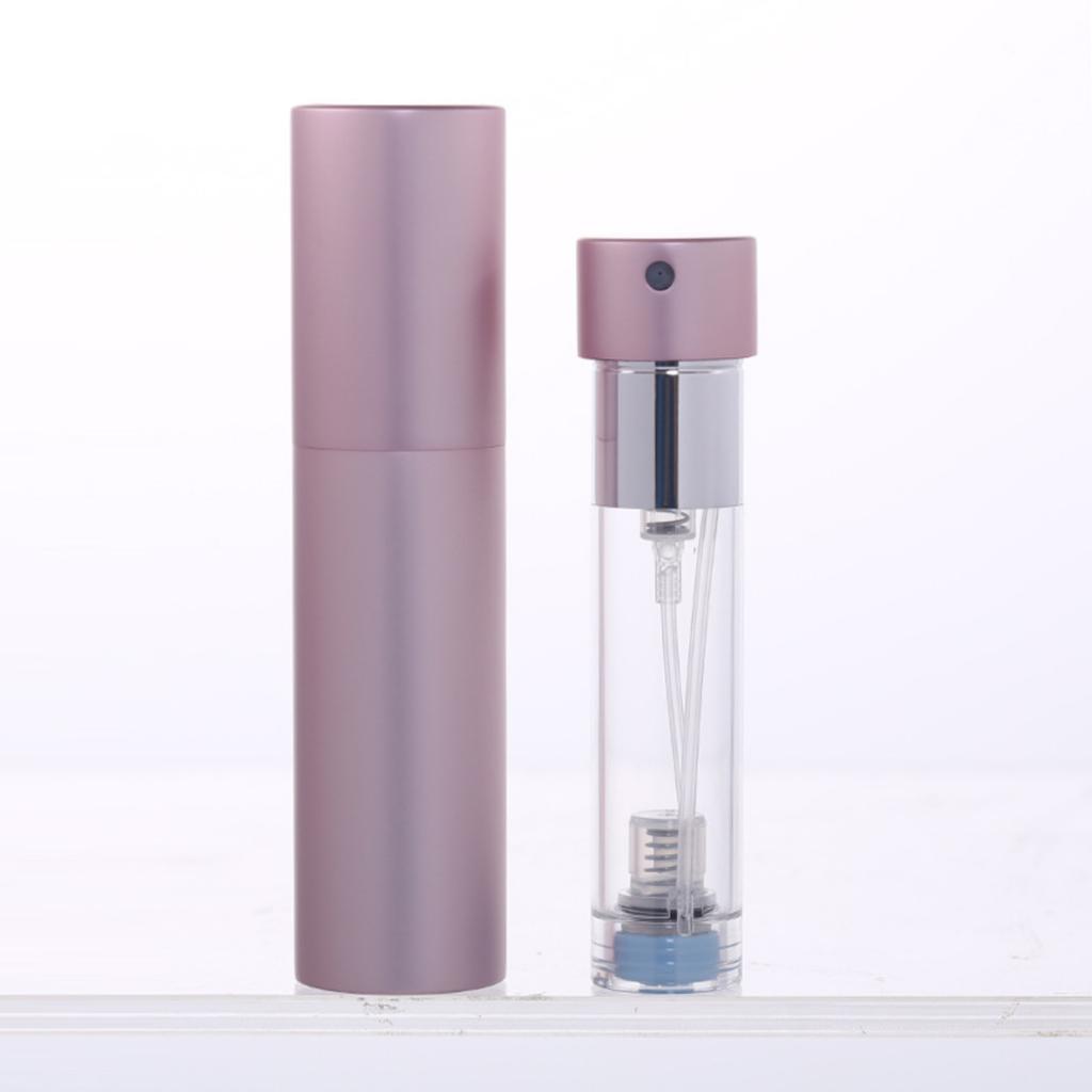 5ml Portable Refillable Perfume Bottle with Bottom Filling Spray Pump High Quality Travel Size Atomizer for Fragrance Dispensing