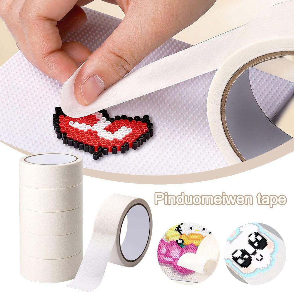 Handmade Perler Beads Masking Tape DIY Accessories No Residue Perler Beadsheat-resistant Paper No Shifting Perler Bead Tool