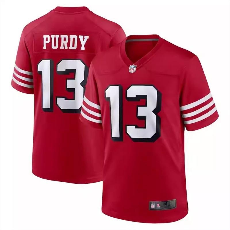 San Francisco 49ers 13 Purdy Mens Football Jersey