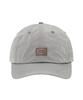 BBC EARTH Leather Logo Ball Cap Grey