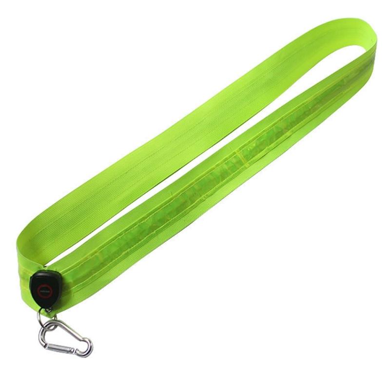 

USB Rechargeable LED Lights up Strap Suitable for Night Event Brightness Adjustable Flash Mode Comfortable Design 1
