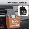 Sac de rangement pour voiture pour aérateur de tableau de bord Organiseur suspendu Boîte de rangement pour Mazda 3 CX3 CX4 CX5 CX7 CX8 CX9 CX30 RX7 Atenza Axela