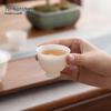 Nanshan Mr. Qingying White Porcelain Horseshoe Tea Cup