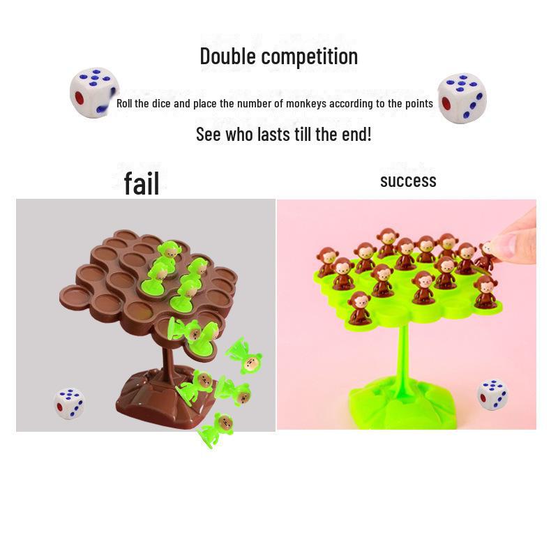Interactive Monkey Balance Tree: Double Stacking Game for Children's Concentration Training.