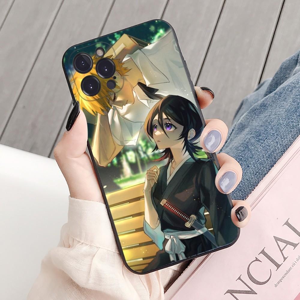 Rukia Kuchiki Bleach Phone Case For iPhone 15 14 11 12 13 Mini Pro XS Max Cover 6 7 8 Plus X XR SE 2020 Funda Shell