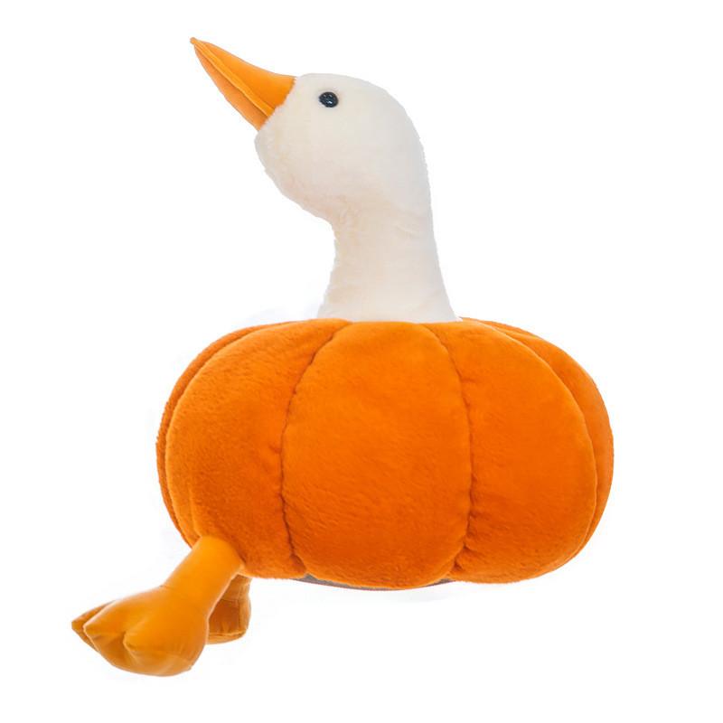 Up Pumpkin Dress Goose Animal Plush Toy Kids Birthday Gift Decorations Home