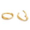 Titanium Steel Nose Rings Cartilage Hoop Earring Elegant Body Piercing Rings Unique Fashion Nose Statement for Women