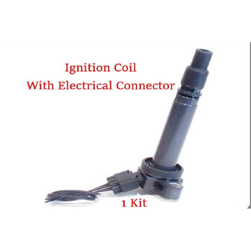 Ignition Coil W/ Connectors Fits OEM#90919-02238 Vibe Celica Corolla Matrix 1.8L