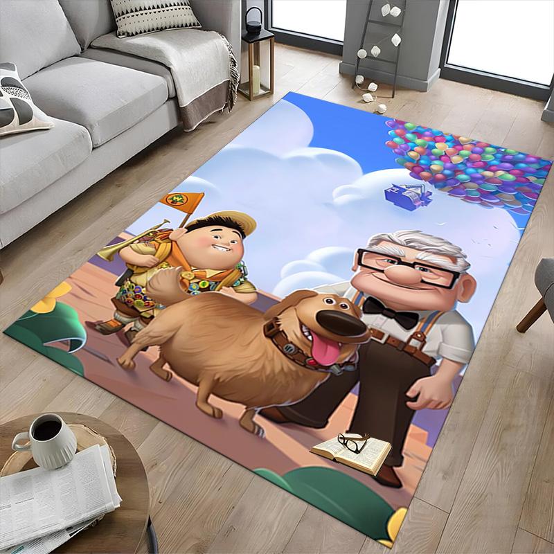 Upward Journey Carpet For Playroom Bedroom Living Room Sofa Home Decorkids Game Area Rug Nonslip Floor Mat