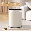 Modern Minimalist Large Capacity Lidless Trash Can for Home