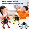4pcs/2pcs/1pc Deformation Decompression Mechanical Fingertip Gyroscope Can Be Freely Deformed To Exercise Children's Hands-on a