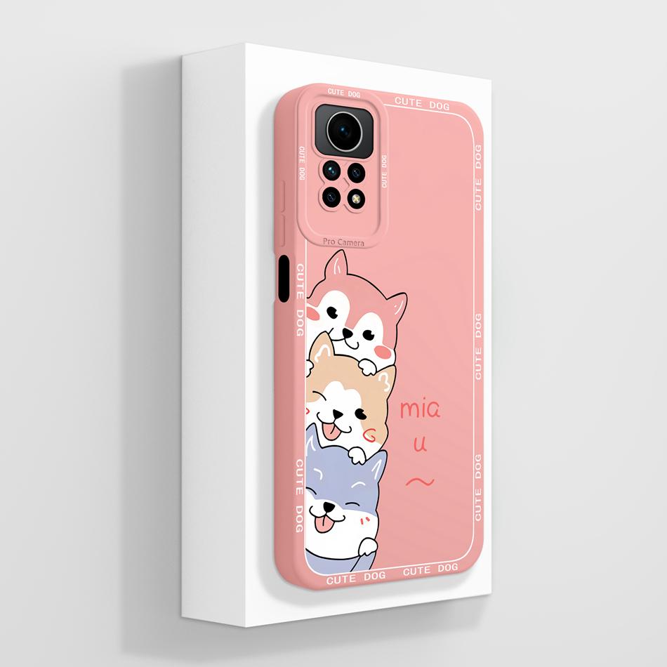 Für Xiaomi Redmi Note 12 Pro 4G 5G Hülle Einzigartig Vollschutz Flüssigsilikon Anti-Schock Abdeckung Für Redmi Note12 Pro 12Pro Funda