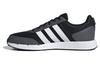 Laufschuhe 50er 'Schwarz Weiß Grau' IF1553