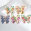 Enamel Cloisonne Butterfly Badge Jewelry Enamel Lapel Pin Girl Jewelry