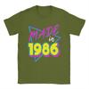 Made in 1986 40th Birthday Retro 40 Years Old 80s Vintage Cotton TShirt For Unisex Summer Y2K Retro TShirts ONeck Trending Tees