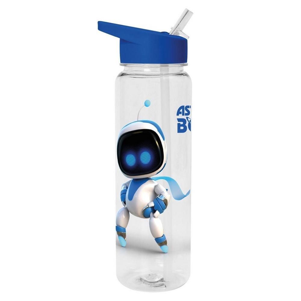 Astro Bot Reaching Plastic Water Bottle
