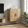 Wall Mounted Cabinet Artisan Oak 59 x 31 x 60 cm Engineered Wood