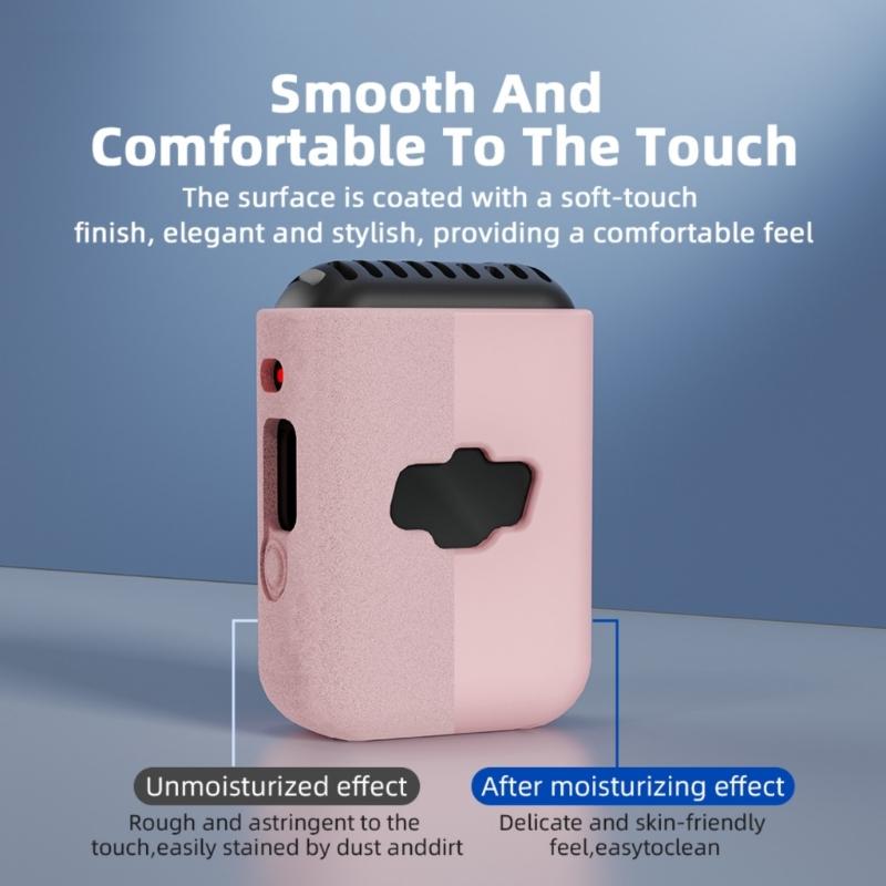 Silicone Cover Sleeve For Mic2 Offering Comprehensive Protective During Travel And Outdoor Photography Easy Installation